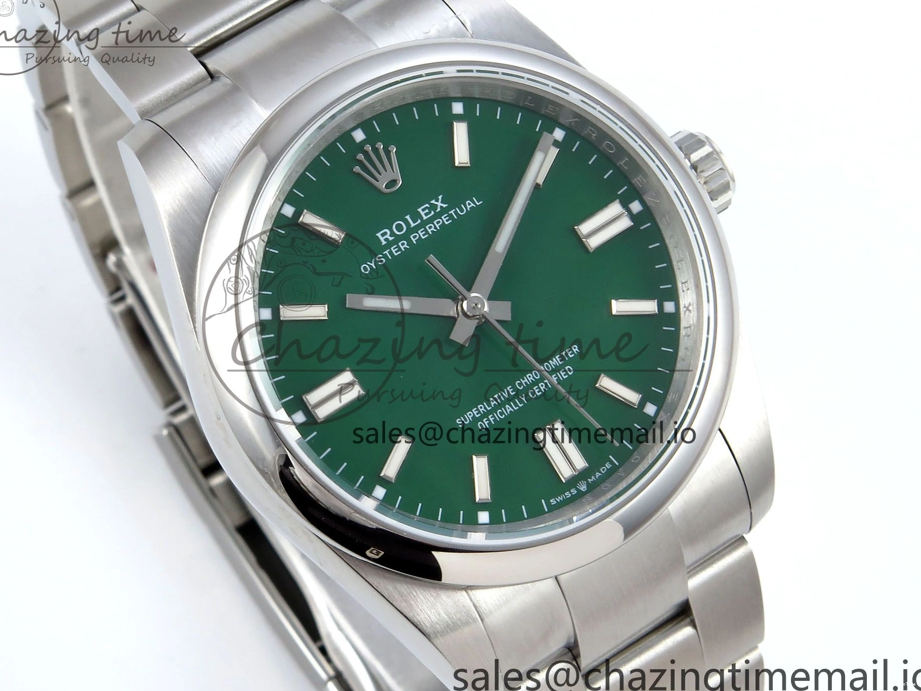 MiroTime 0315 Sustainable Oyster Perpetual 126000 36mm DIWF 1:1 Best Edition 904L Steel Green Dial A 757
